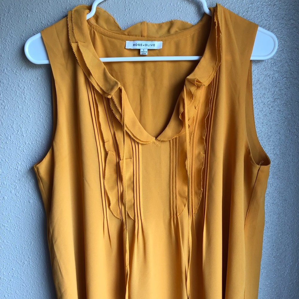 Rose+Olive Top